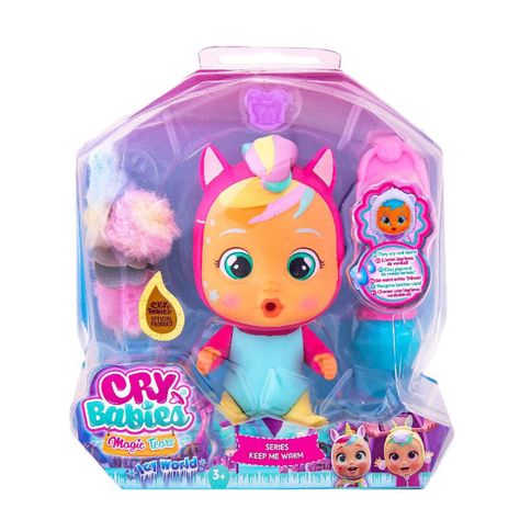 CRY BABIES ICY KEEP ME WARM MUÑECA - PONY-0