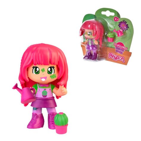 MUÑECA PROFESIONES PINYPON - CACTUS LOVER-0