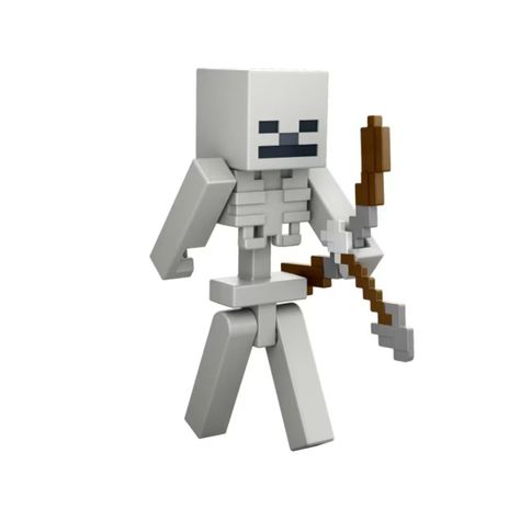 MINECRAFT FIGURA DE 8CM CON CRAFTING  MATTEL - ESQUELETO-4