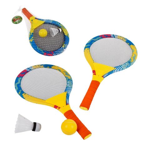 PALETA DE PLAYA CON PELOTA Y PLUMA-0