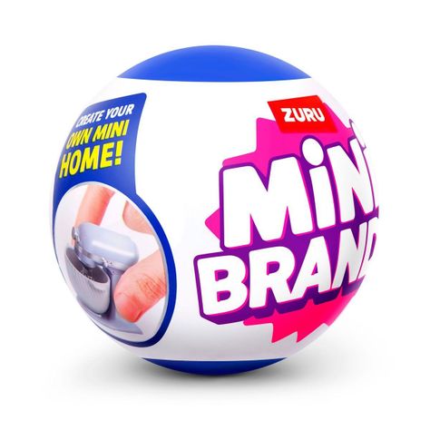 BOLA MINI BRANDS CON 5 SORPRESAS SERIE HOME DE ZURU-3