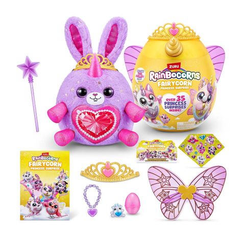 Huevo Sorpresa Princesa  Rainbocorn Zuru - Dorado-0