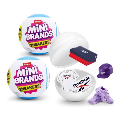 BOLA MINI BRANDS CON 5 SORPRESAS SERIE SNEAKERS DE ZURU-6