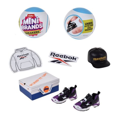 BOLA MINI BRANDS CON 5 SORPRESAS SERIE SNEAKERS DE ZURU-7