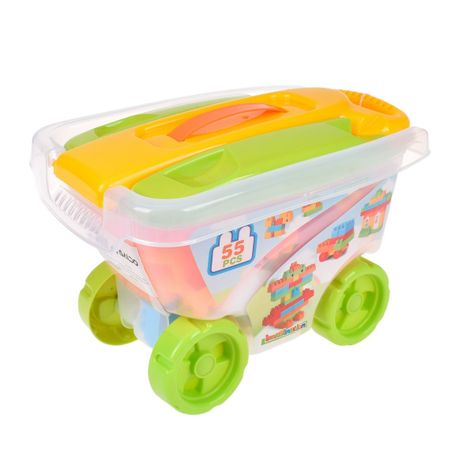 SET 55 BLOQUES PREESCOLARES EN CARRO CONTENEDOR-2