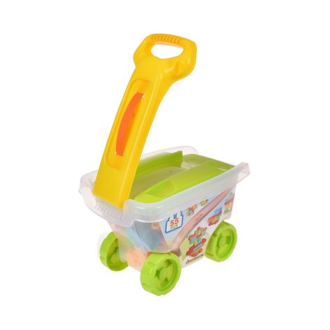 SET 55 BLOQUES PREESCOLARES EN CARRO CONTENEDOR-4