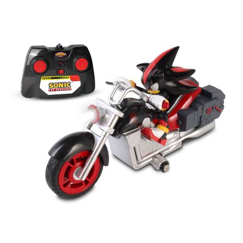 Moto Radio Controlada De 20 Cm Con Luces Sonic - Shadow-0