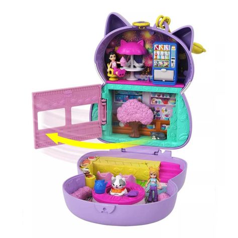 POLLY POCKET PACK MEDIANO DE MODA - SALCHICHAGATITO MORADO-5