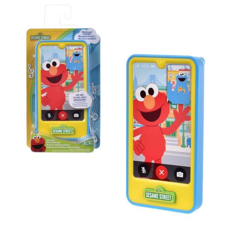 Telefono Celular Elmo Con Sonidos Plaza Sesamo-0