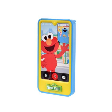 Telefono Celular Elmo Con Sonidos Plaza Sesamo-1