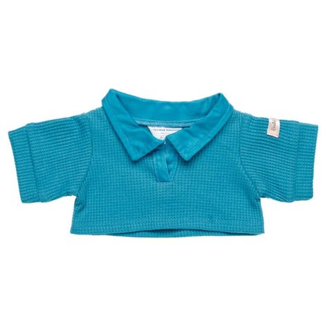 Polera Waffle Azul Build-A-Bear-1