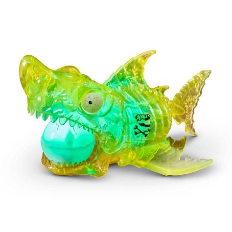 CALAVERA GIGANTE SMASHERS DINO ISLAND ZURU - ROJO-1