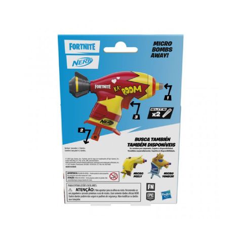 Nerf Microshots Fortnite Hasbro - Micro Bombs Away-5