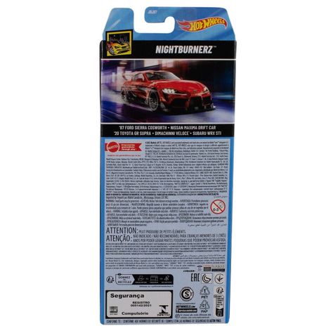 PACK 5 AUTOS BASICOS HOTWHEELS - NIGHTBURNERZ-2