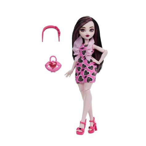 MONSTER HIGH MUÑECA BÁSICA DRACULAURA-4
