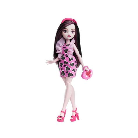 MONSTER HIGH MUÑECA BÁSICA DRACULAURA-6