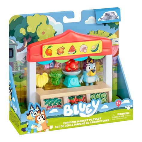 BLUEY MINI SET JUEGOS DE ROL - MERCADO DE FRUTAS Y VERDURAS-3
