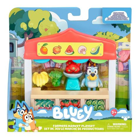 BLUEY MINI SET JUEGOS DE ROL - MERCADO DE FRUTAS Y VERDURAS-4