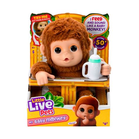 LITTLE LIVE PETS BEBÉ MONO-2