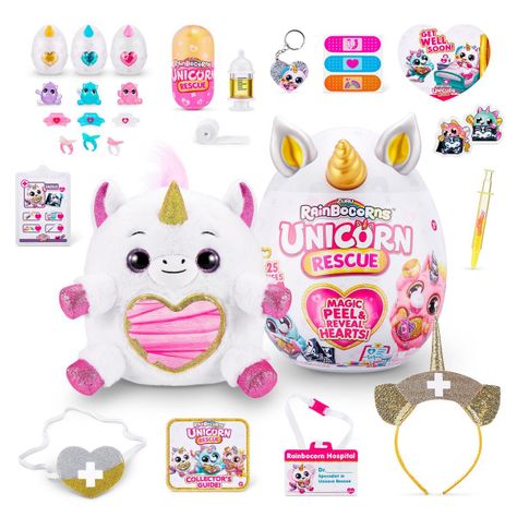 Huevo Gigante Unicorn Rescue Surprise Rainbocorns Zuru - Dor-0
