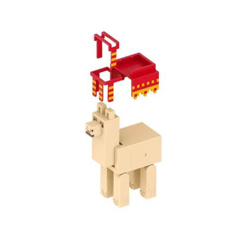 MINECRAFT DE 8CM CON CRAFTING 2-PACK - ALEX Y LLAMA 2-3