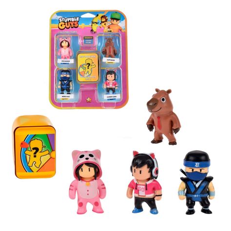 PACK 5 FIGURAS 5 CMS STUMBLE GUYS - NINJA KAI-0