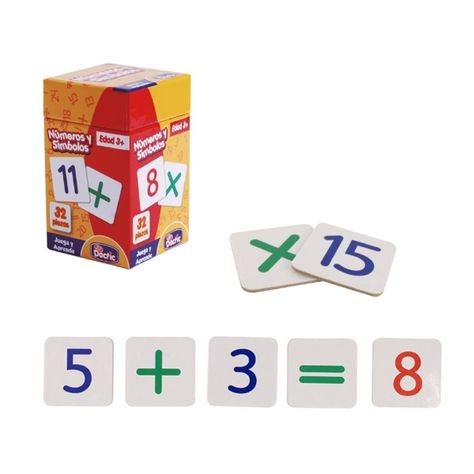 Numero Y Simbolo Mtematico Carton 035 Dactic-0