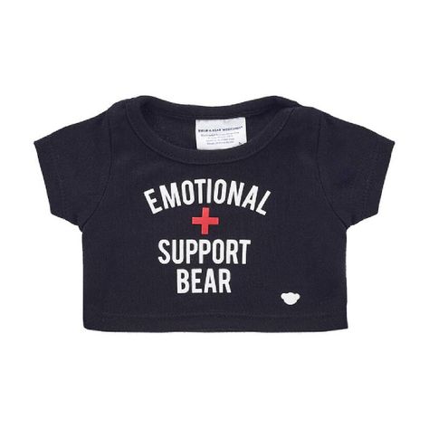 Polera Negra Soporte Emocional Build-A-Bear-1