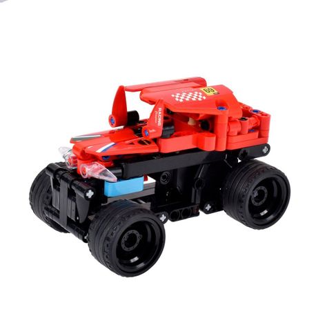 AUTO 2 EN 1 ARMABLE DE BLOQUES PULLBACK DE 215 PIEZAS-1