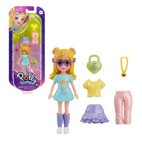 Polly Pocket Pequeño Pack De Moda - Rubia-0