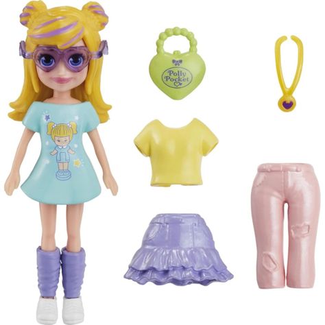 Polly Pocket Pequeño Pack De Moda - Rubia-1