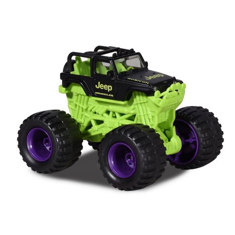 4 X 4 ROCKERZ MAJORETTE - VERDE-0