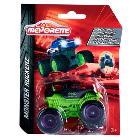4 X 4 ROCKERZ MAJORETTE - VERDE-1