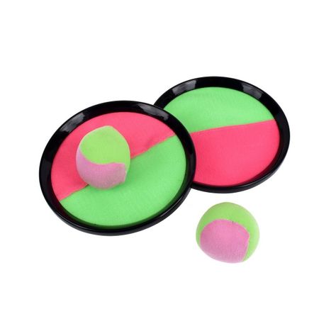 Juego Lanza Y Atrapa Con 2 Pelotas-1