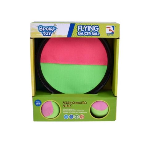 Juego Lanza Y Atrapa Con 2 Pelotas-2