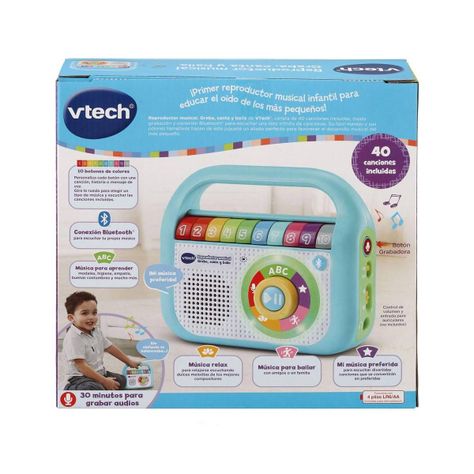 REPRODUCTOR MUSICAL GRABA CANTA Y BAILA VTECH-7