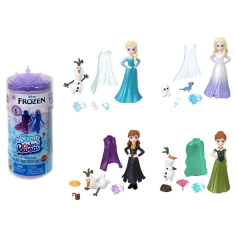 Disney Frozen Snow Color Reveal Sorpresa Temática Coronación-0