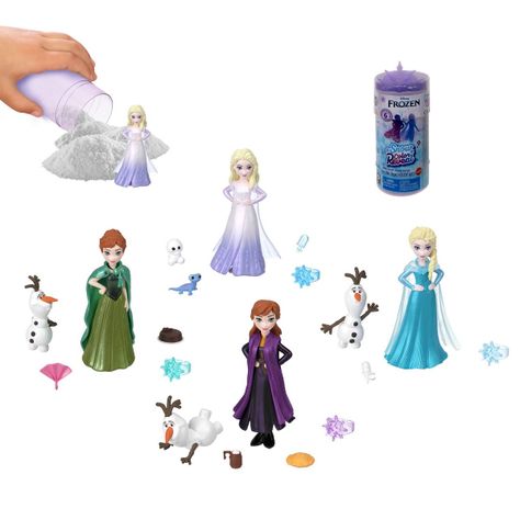 Disney Frozen Snow Color Reveal Sorpresa Temática Coronación-6