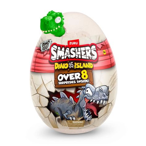 MINI HUEVO SMASHERS DINO ISLAND - VERDE-2