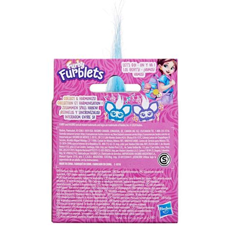 MINI PELUCHE FURBY FURBLETS - GROO - VEE-3