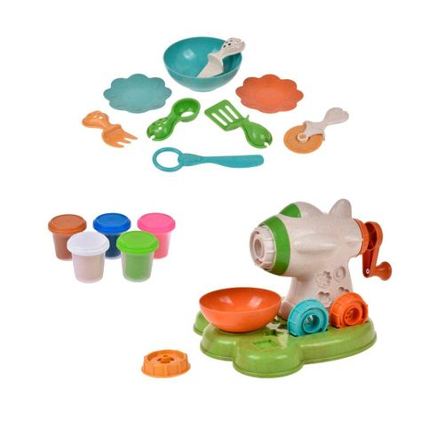 PLAYSET DE COCINA MAQUINA PARA MASAS 21 PIEZAS-0