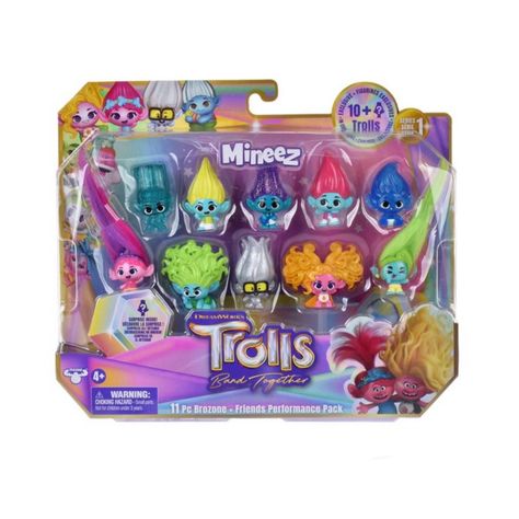 Pack 10 Mini Figuras Trolls-2