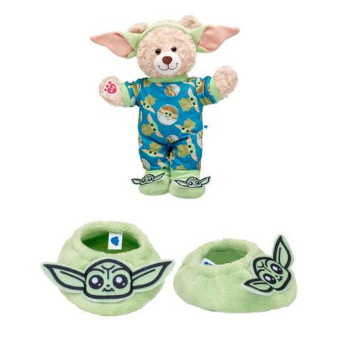 Pantuflas Baby Yoda Star Wars Build-A-Bear-2