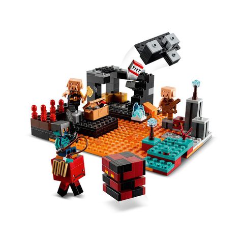 El Bastión Del Nether Lego Minecraft-5