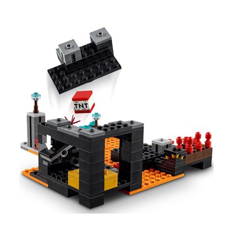 El Bastión Del Nether Lego Minecraft-7