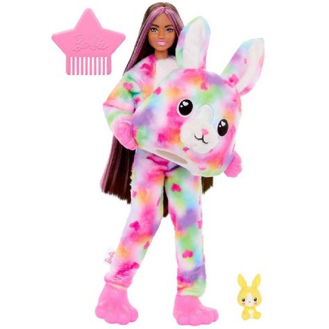 BARBIE CUTIE REVEAL COLORES DE ENSUEÑO - DISFRAZ CONEJO-0