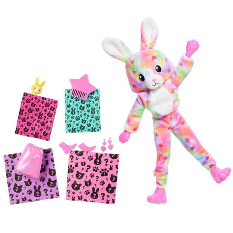 BARBIE CUTIE REVEAL COLORES DE ENSUEÑO - DISFRAZ CONEJO-1
