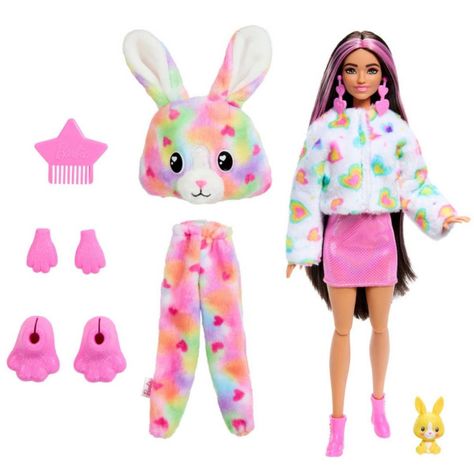 BARBIE CUTIE REVEAL COLORES DE ENSUEÑO - DISFRAZ CONEJO-2