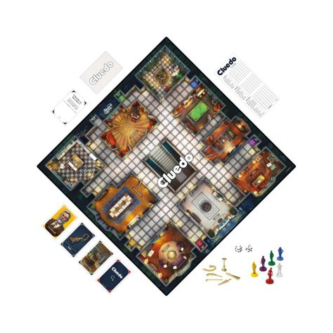 Clue Juego de Mesa-6