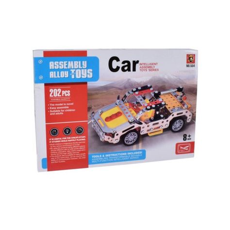 MECANO METALICO CAMIONETA 202 PIEZAS-2